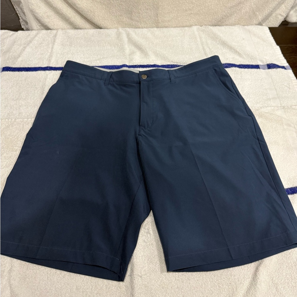 Addidas Men's Navy Blue Shorts